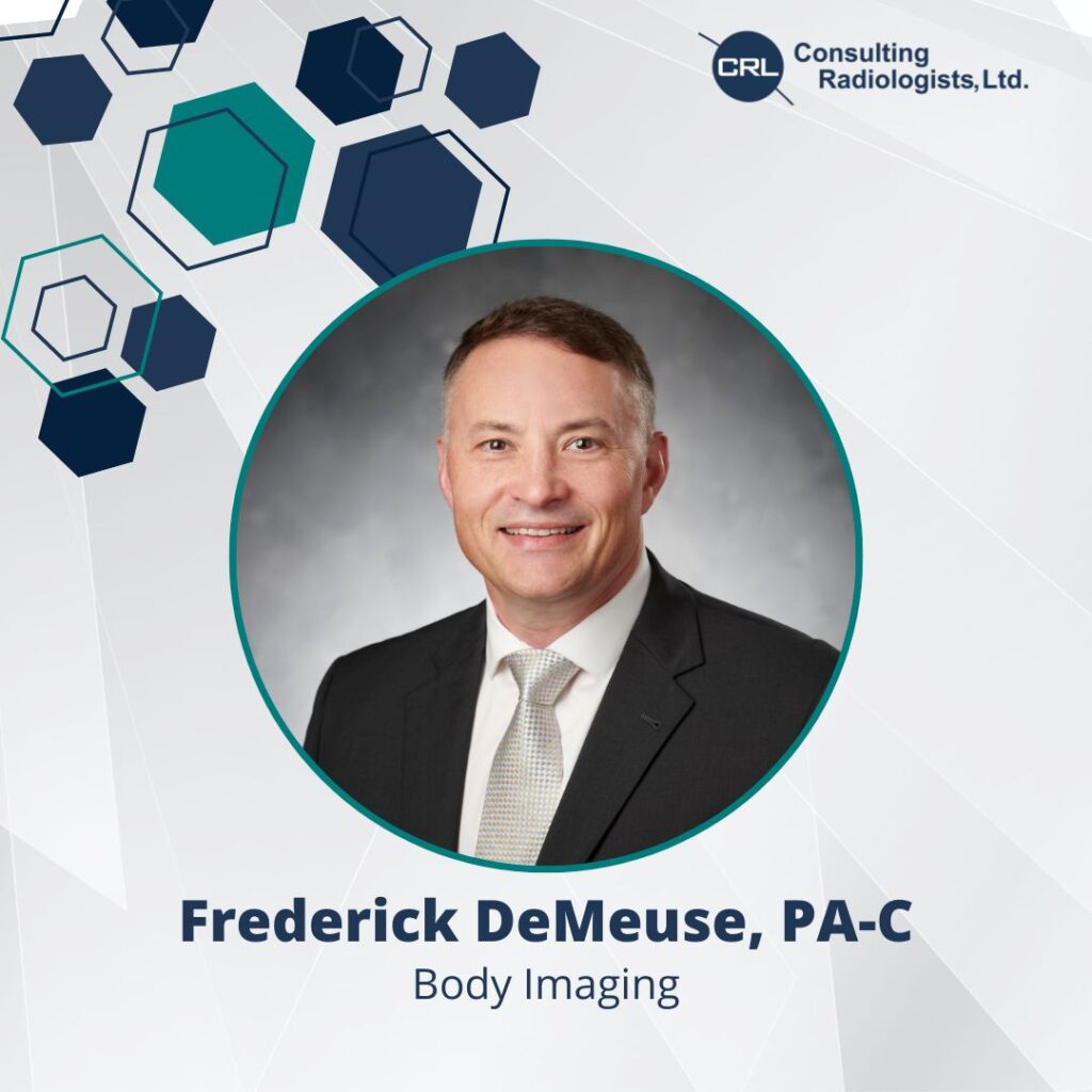 CRL Welcomes Physician Assistant, Frederick DeMeuse, PA-C | Consulting ...