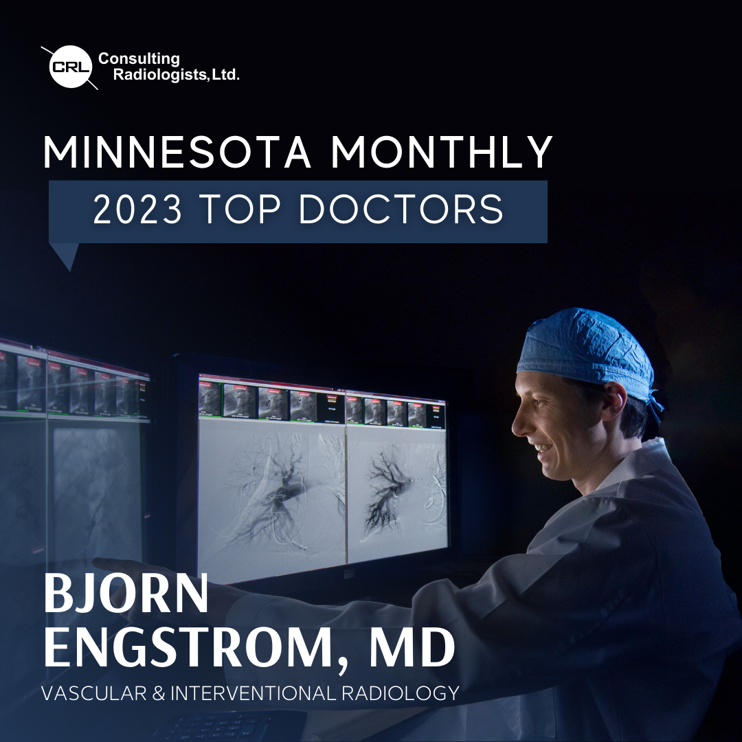 Dr. Bjorn Engstrom Makes MN Monthly Magazine 2023 Top Doctor List
