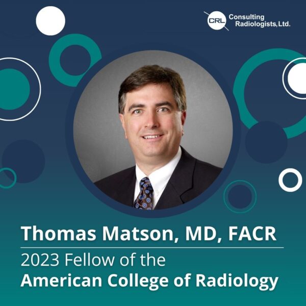 Dr. Thomas Matson Honored With Fellowship From the Prestigious American ...