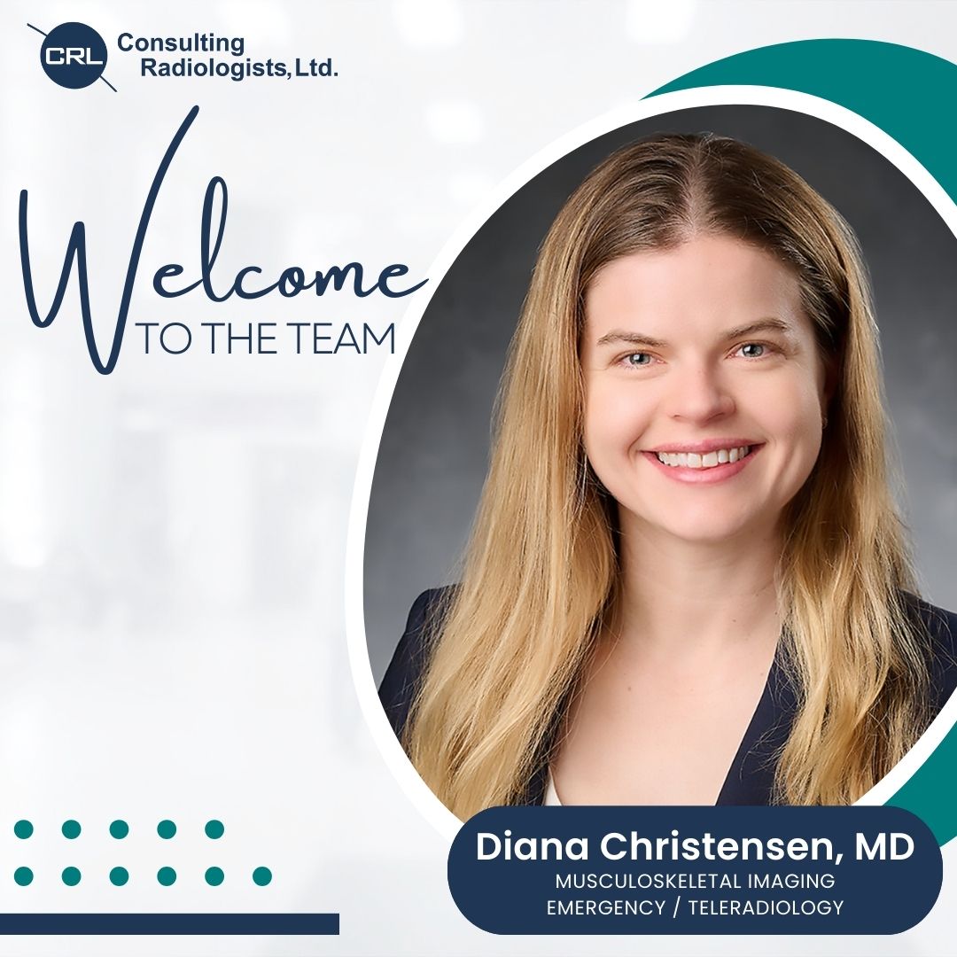 Welcome Diana Christensen, MD to CRL