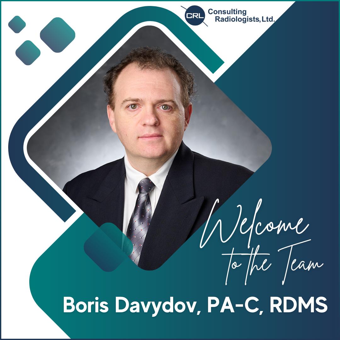 Welcome to the Team: Boris Davydov, PA-C, RDMS